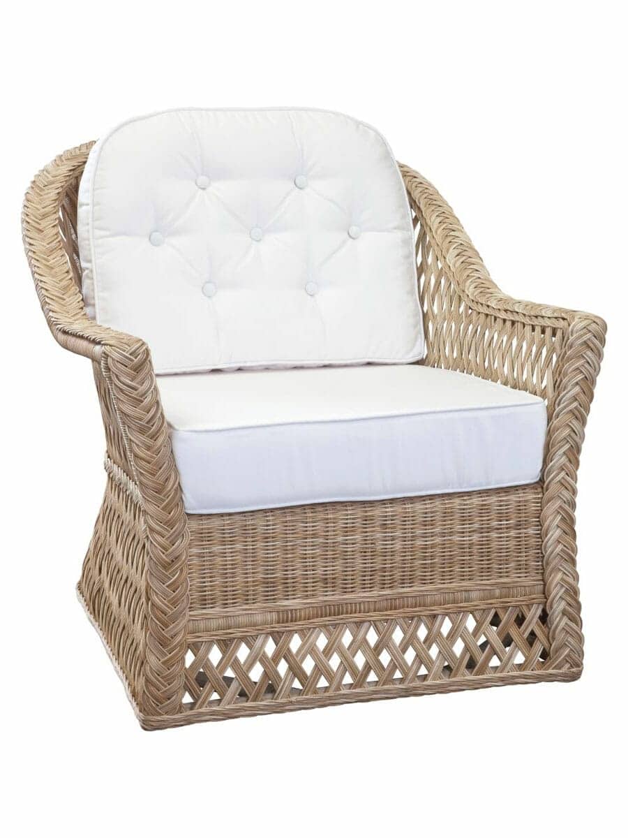 images Naples Wicker Lounge Chair