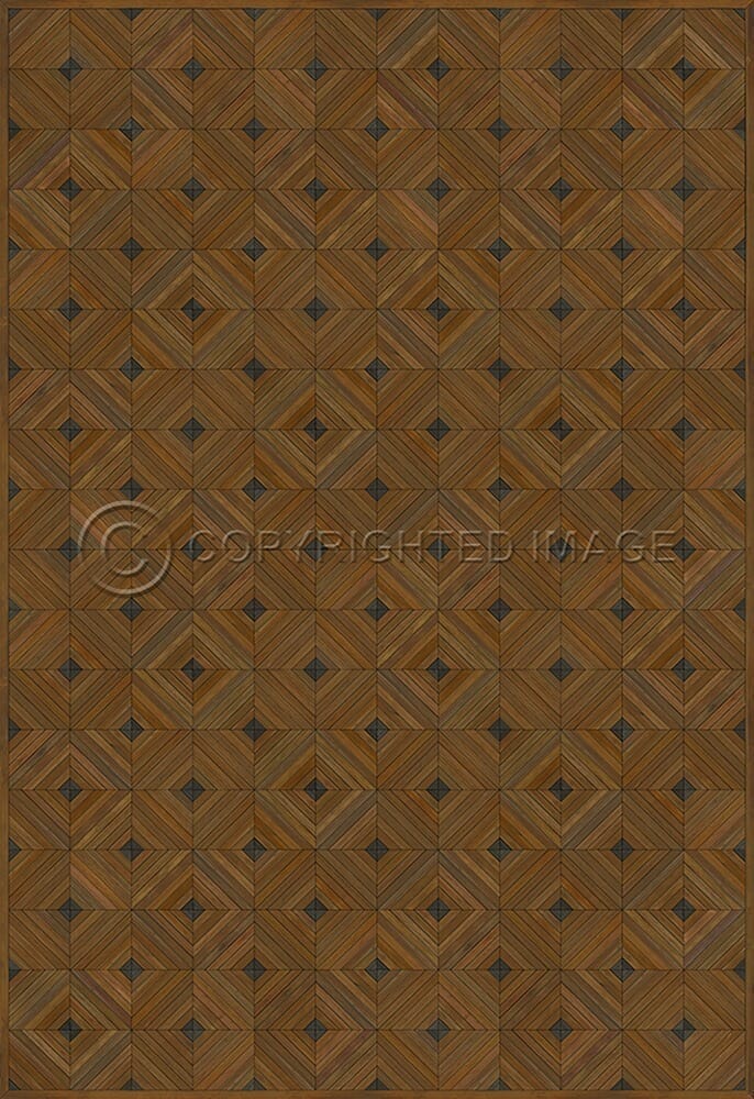 images Parquet Honey Vinyl Floor Cloth, 96x140, 120x175