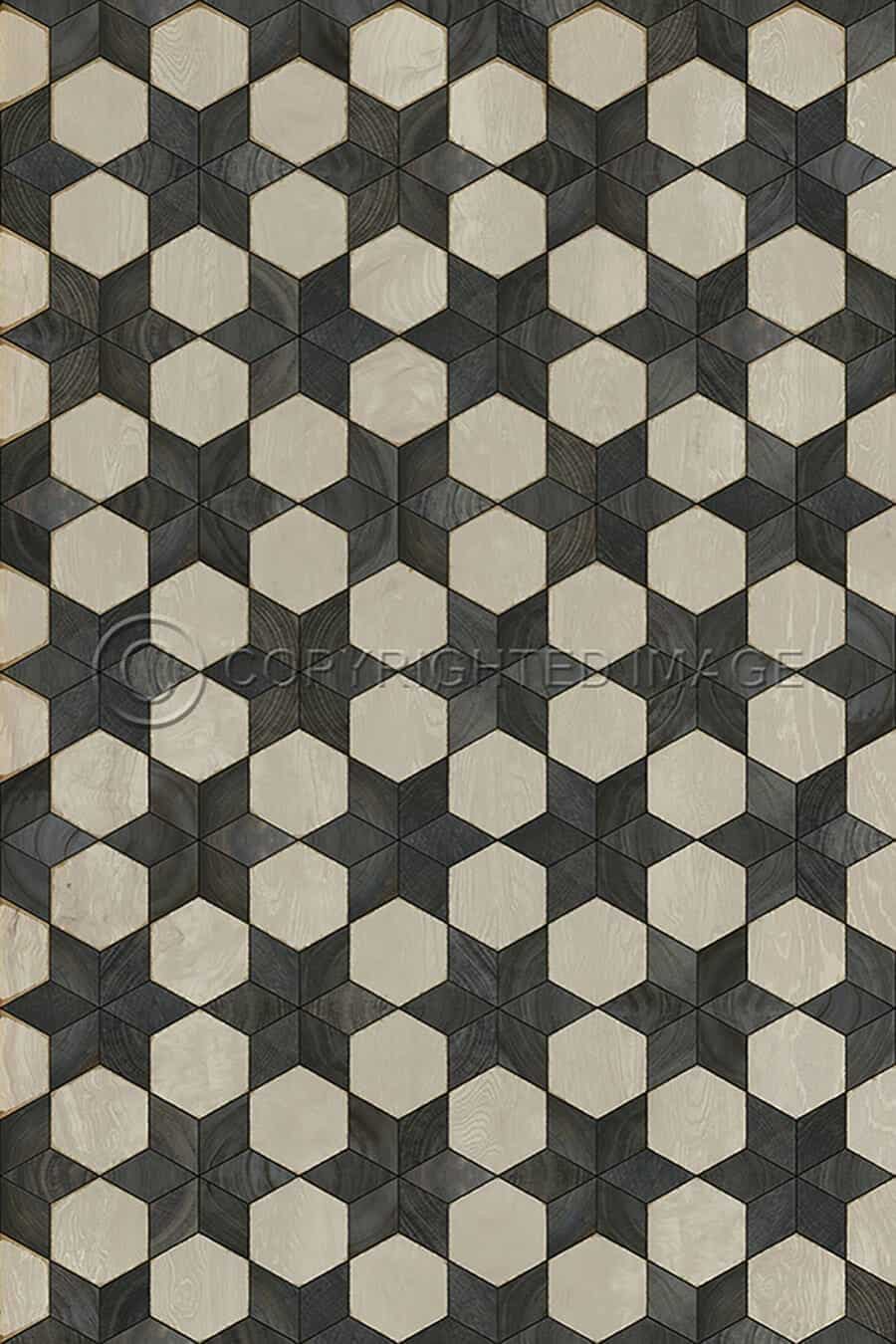 images Piecework Astrid Vinyl Floor Cloth, 20 x 30