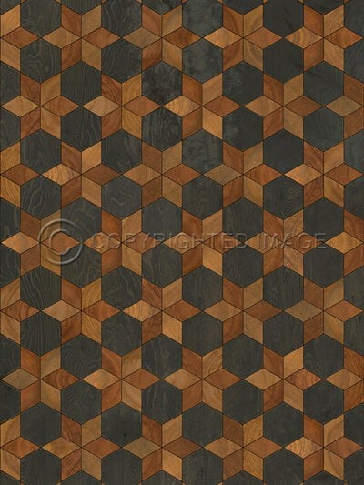 Piecework Margot Vinyl Floor Cloth, 20 x 30