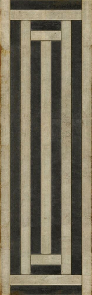 images Pyramid I Vinyl Floor Cloth, 36x115
