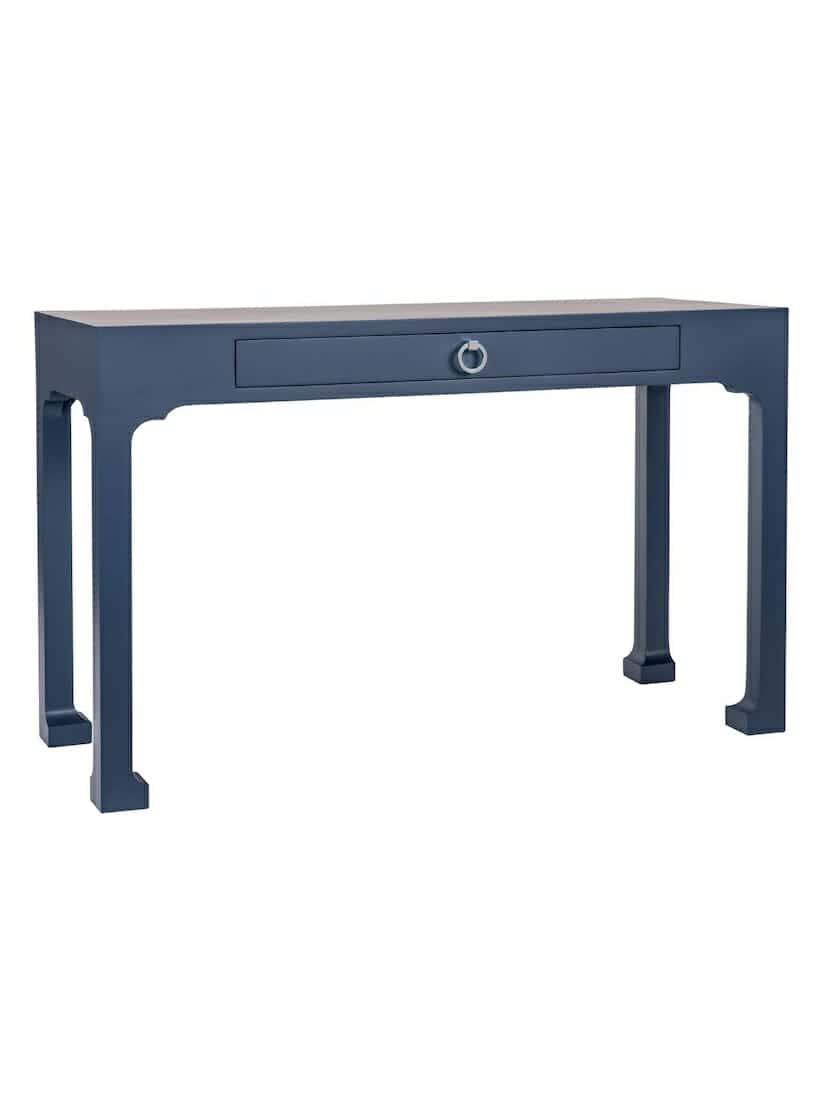 images Sag Harbor 1 Drawer Console Table, Blueberry