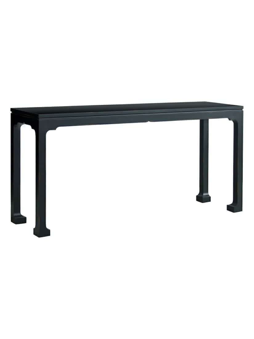 images Sag Harbor Console Table, Black