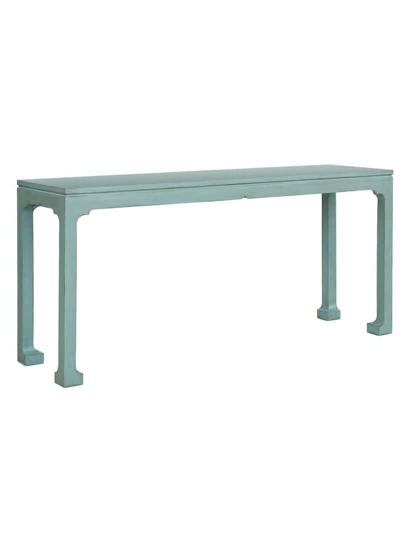 images Sag Harbor Console Table, Robin's Egg Blue