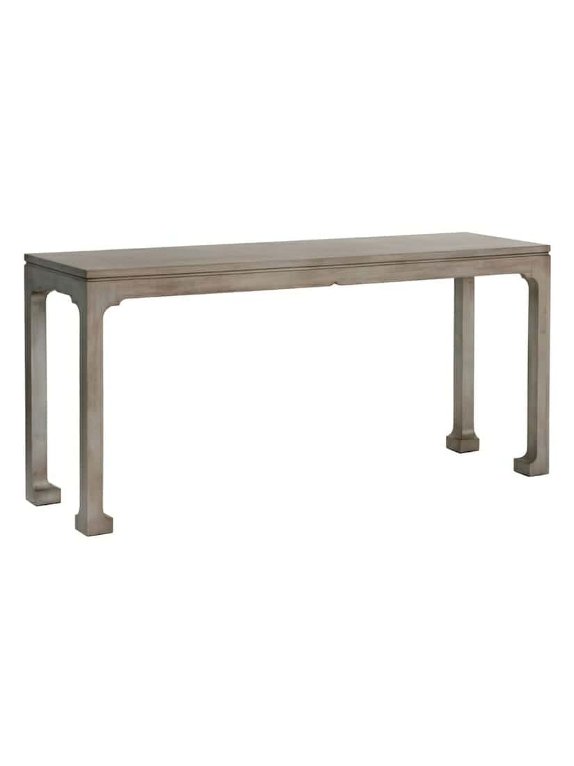 images Sag Harbor Console Table, Silver