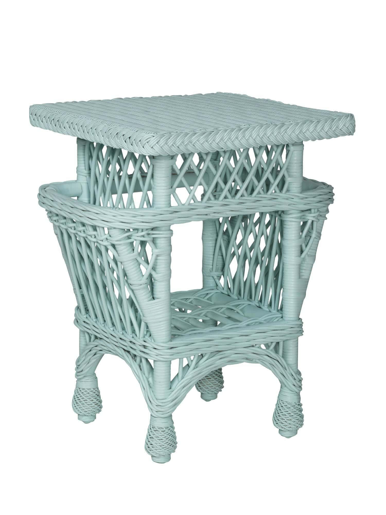 images Savannah Wicker Magazine Table
