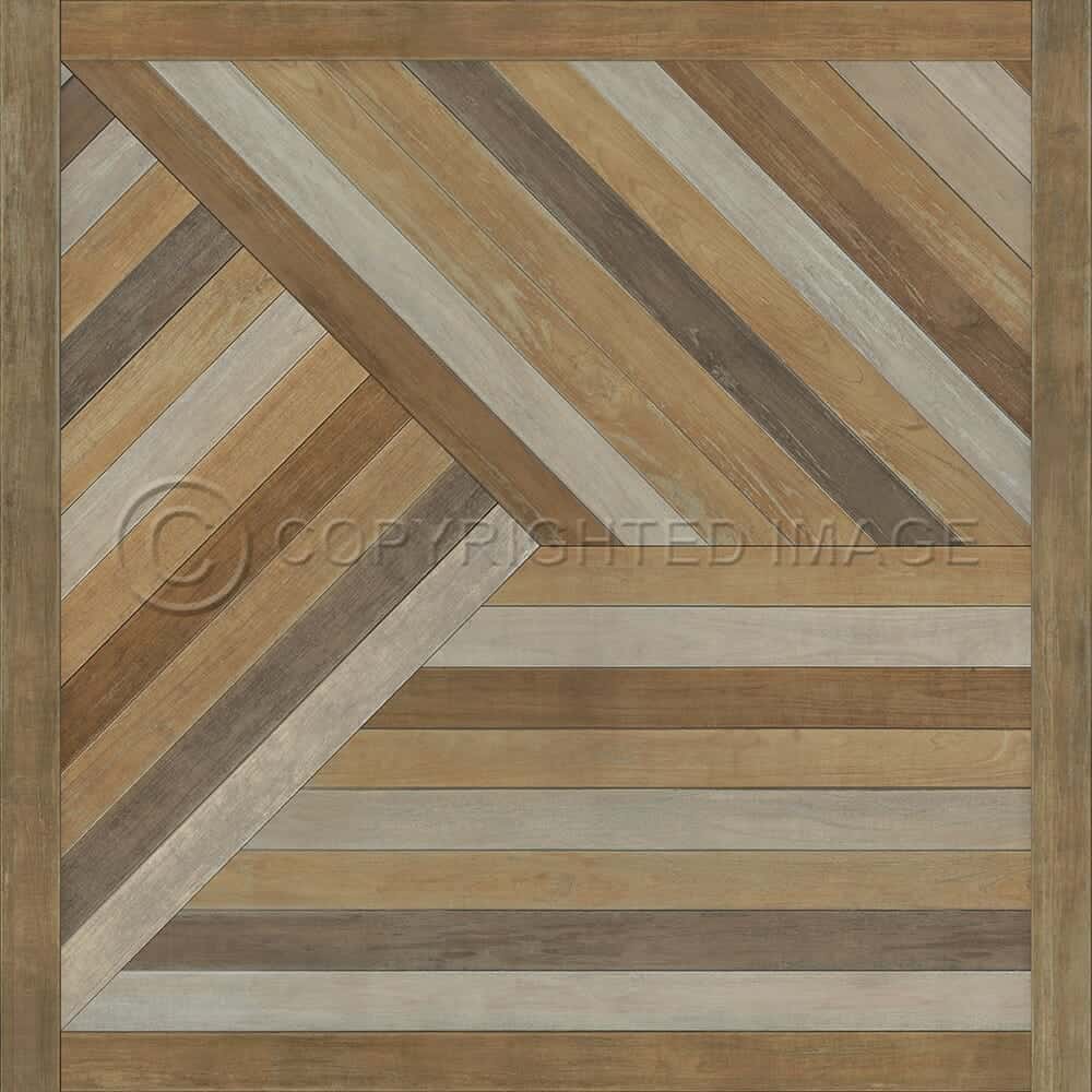 images Sequoia Woodpecker Vinyl Floor Cloth 36x36, 48x48