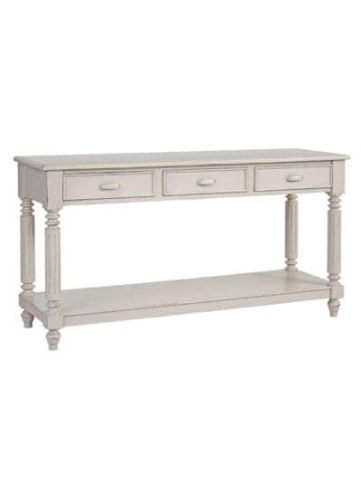Southampton Console Table, Shell Grey