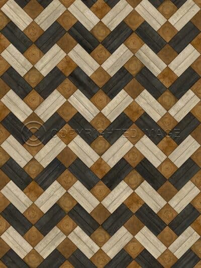Steinbeck California Vinyl Floor Cloth , 20x30, 38x56