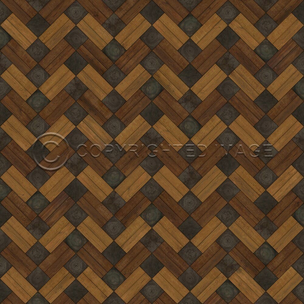 images Steinbeck Milton Vinyl Floor Cloth, 60x60, 72x72