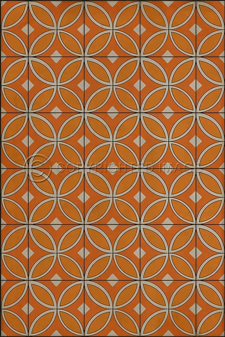 images Tadpole Clementine Vinyl Floor Cloth, 20 x 30, 38 x 56, 52 x 76, 70 x 102