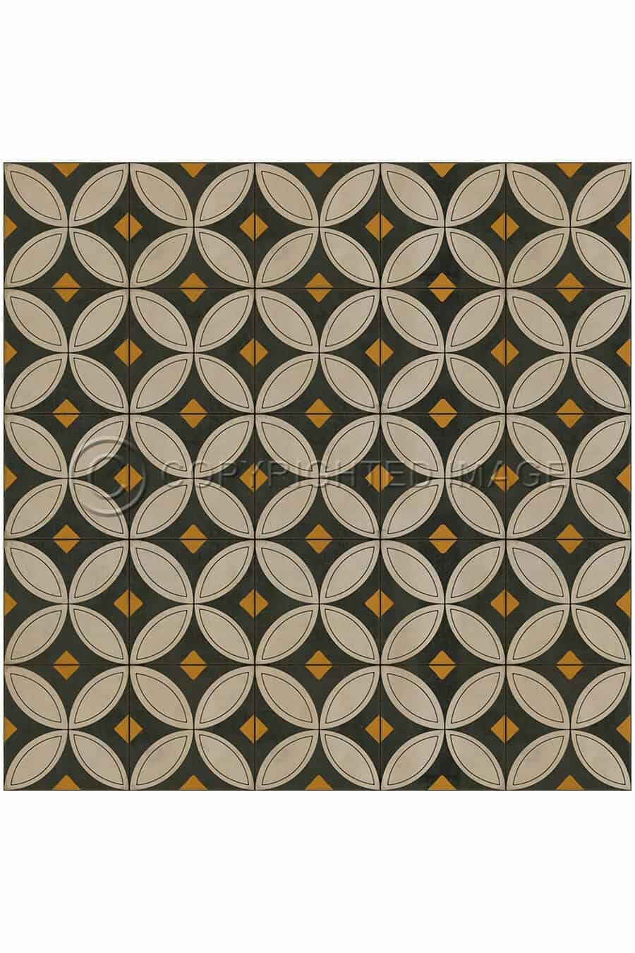 images Tadpole Dewdrop Vinyl Floor Cloth, 96 x 96, 120 x 120 Square