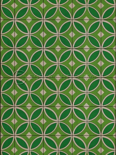 Tadpole Grass Vinyl Floor Cloth, 20 x 30, 38 x 56, 52 x 76, 70 x 102