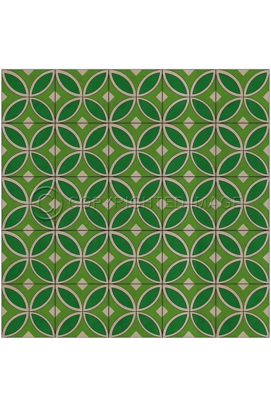 images Tadpole Grass Vinyl Floor Cloth, 96 x 96, 120 x 120 Square