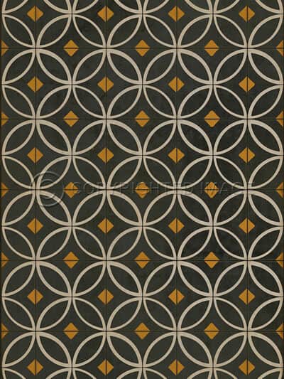 Tadpole Jonquil Vinyl Floor Cloth, 20 x 30, 38 x 56, 52 x 76, 70 x 102