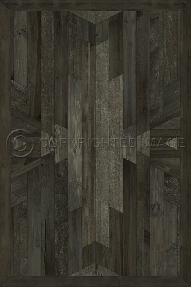 images Yellowstone Grayling Vinyl Floor Cloth, 20x30, 38x56