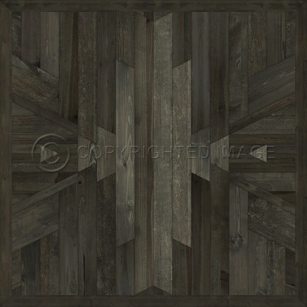 images Yellowstone Grayling Vinyl Floor Cloth, 36x36, 48x48