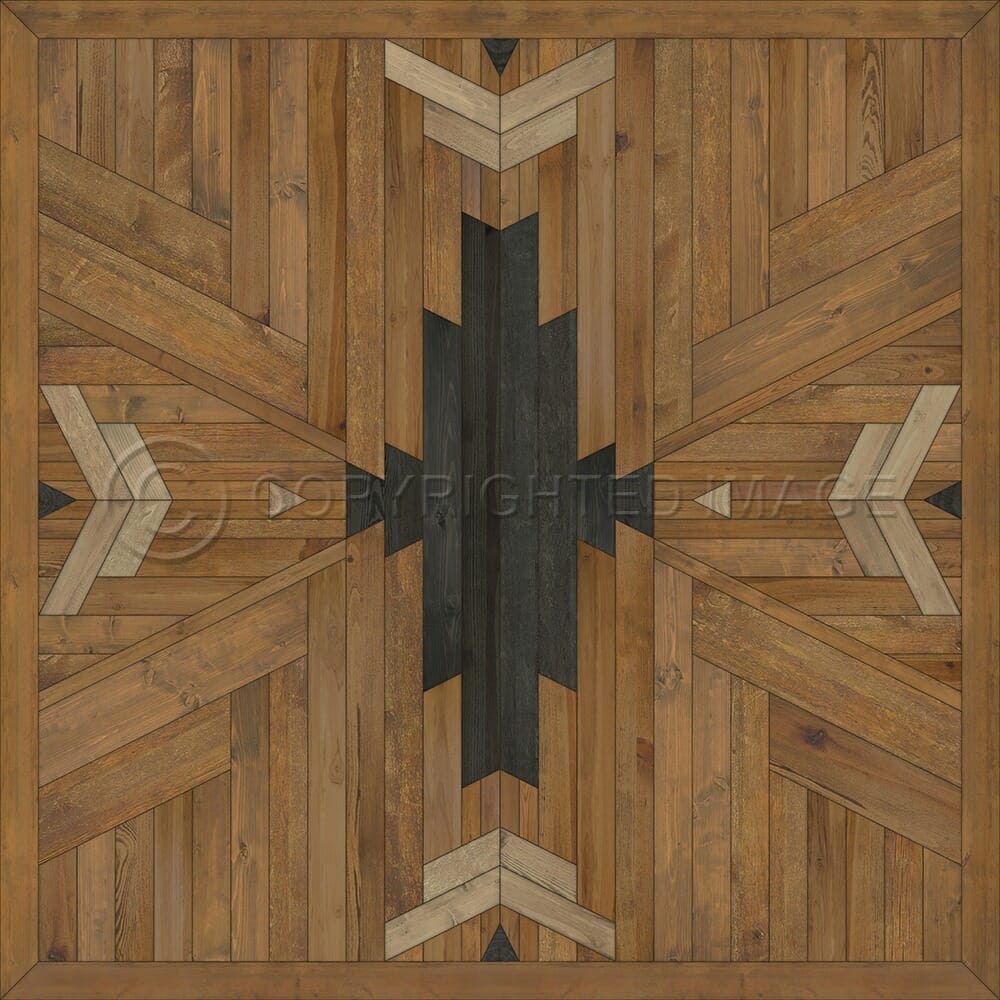 images Yellowstone Hawk Vinyl Floor Cloth 96x96, 120x120