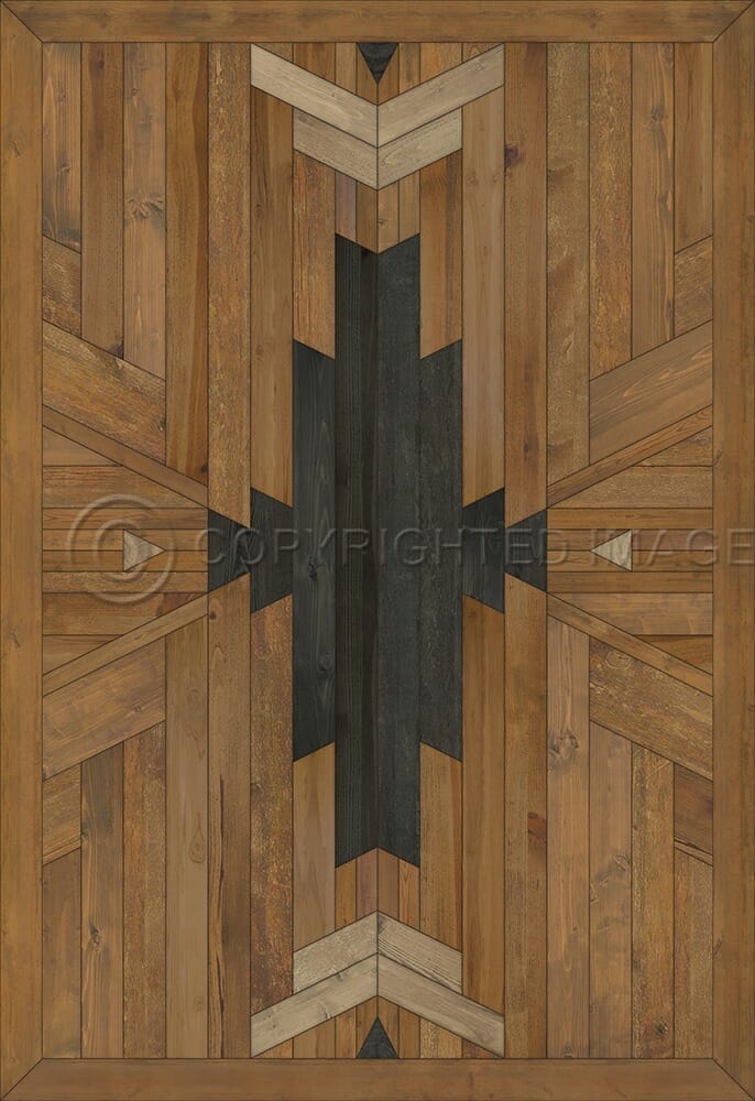 images Yellowstone Hawk Vinyl Floor Cloth, 120x175, 96x140