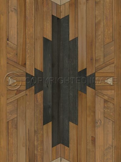 Yellowstone Hawk Vinyl Floor Cloth, 20x30, 38x56