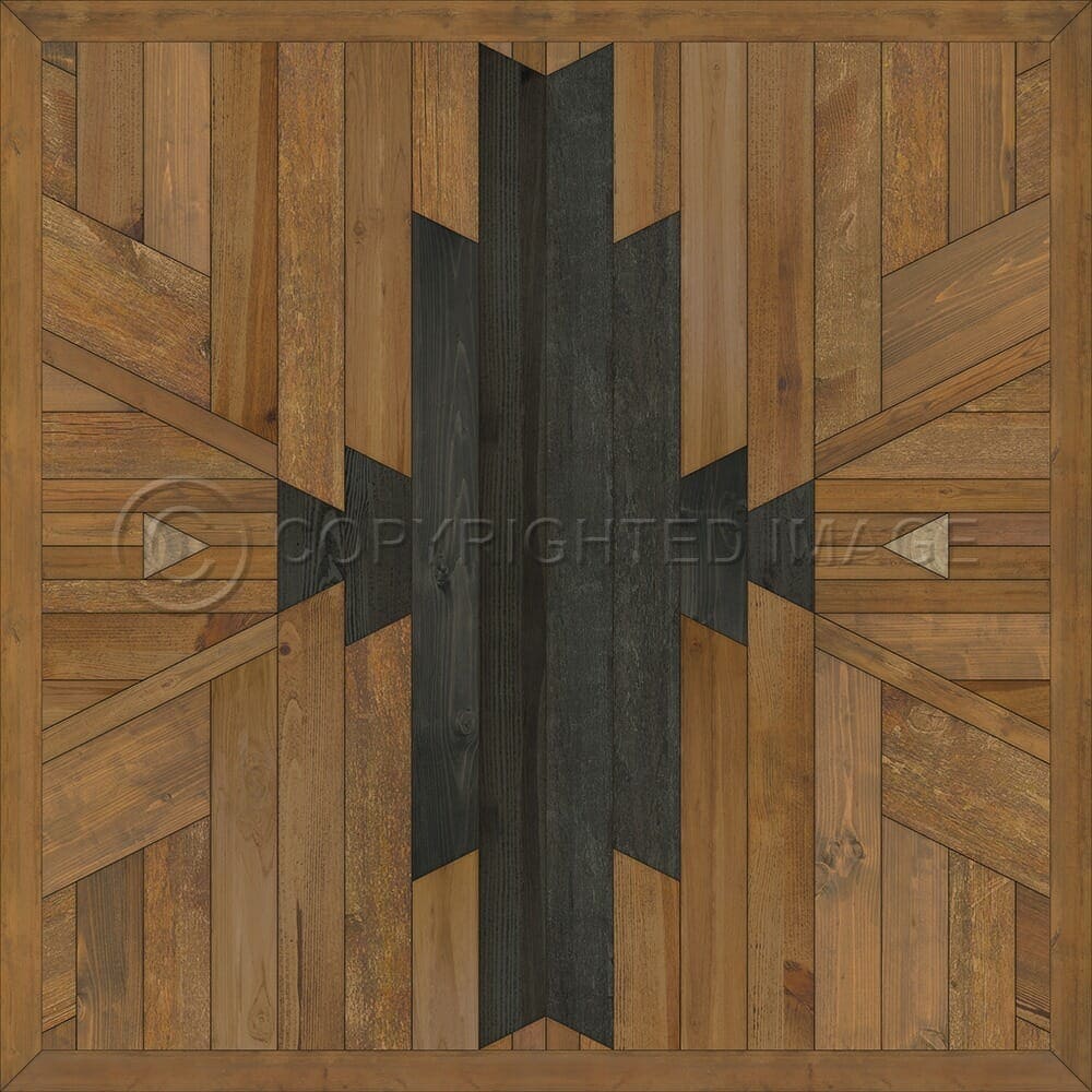 images Yellowstone Hawk Vinyl Floor Cloth, 36x36, 48x48