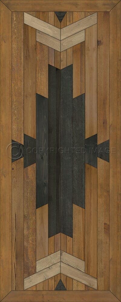 images Yellowstone Hawk Vinyl Floor Cloth, 36x90