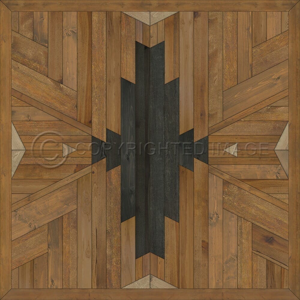 images Yellowstone Hawk Vinyl Floor Cloth, 60x60, 72x72