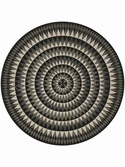 Zinnia Dusk Vinyl Floor Cloth