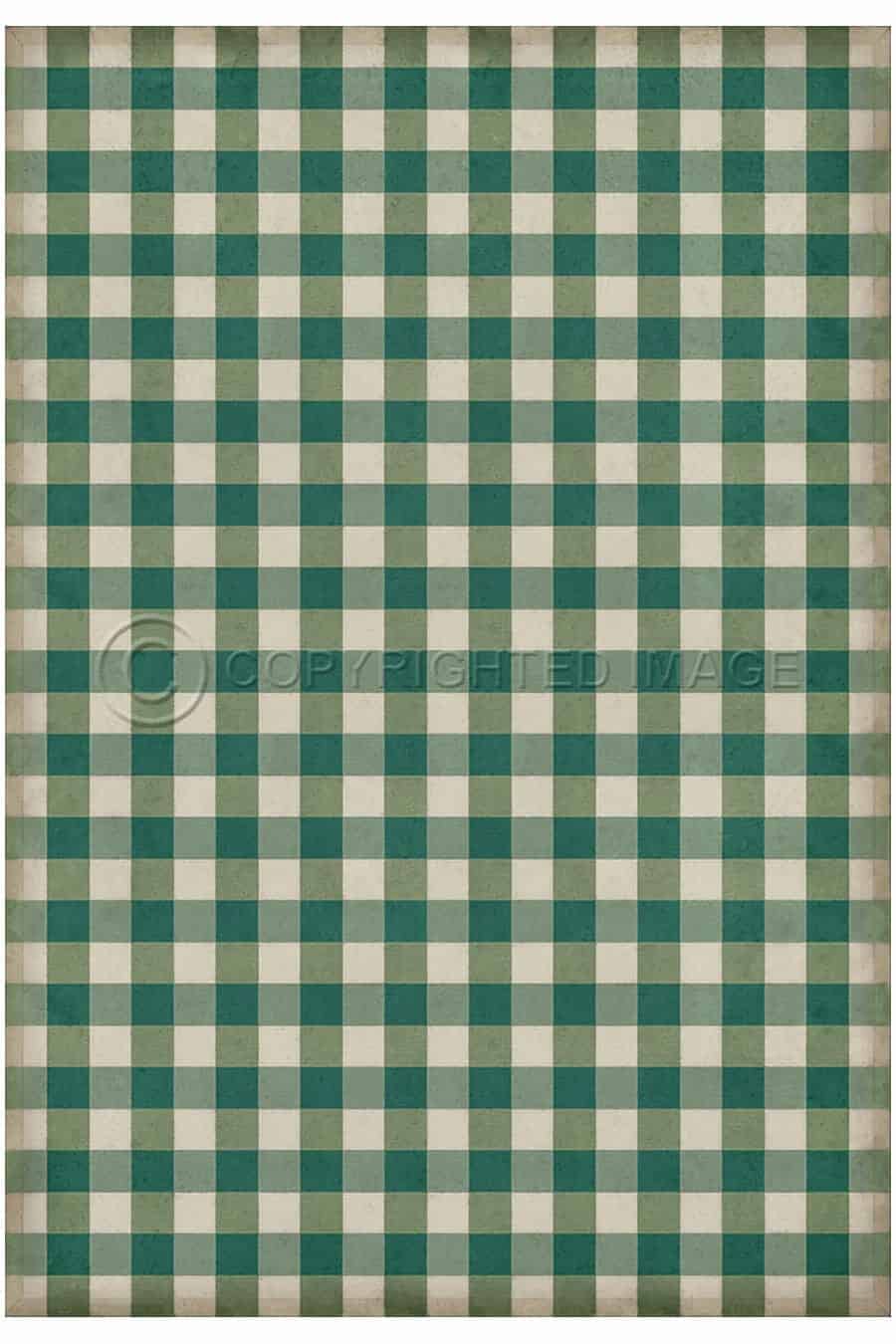 images Adelaide Parsley Vinyl Floor Cloth, 96 x 140, 120 x 175