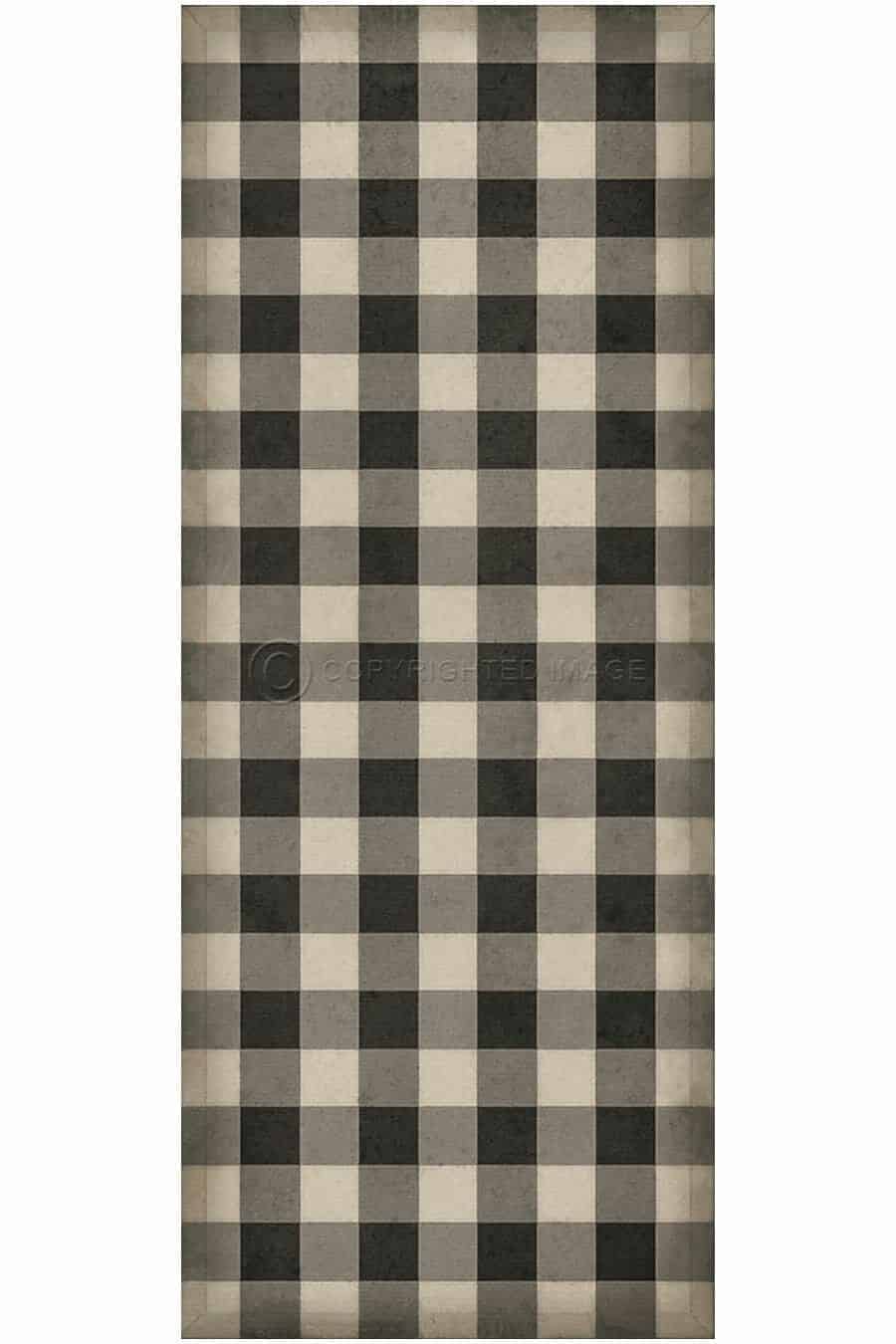 images Adelaide Pepper Vinyl Floor Cloth, 36 x 90 Runner
