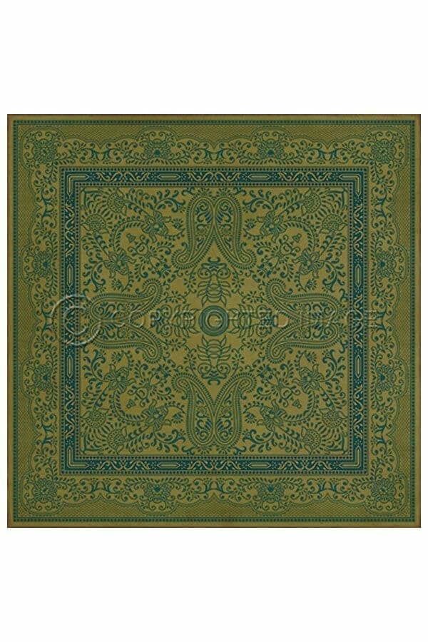 images Annette Citronella Vinyl Floor Cloth