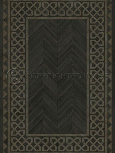 Spicher Vinyl Floor Cloths, Antiquarian Edinburgh Vinyl Floor Cloth, 20 x 30