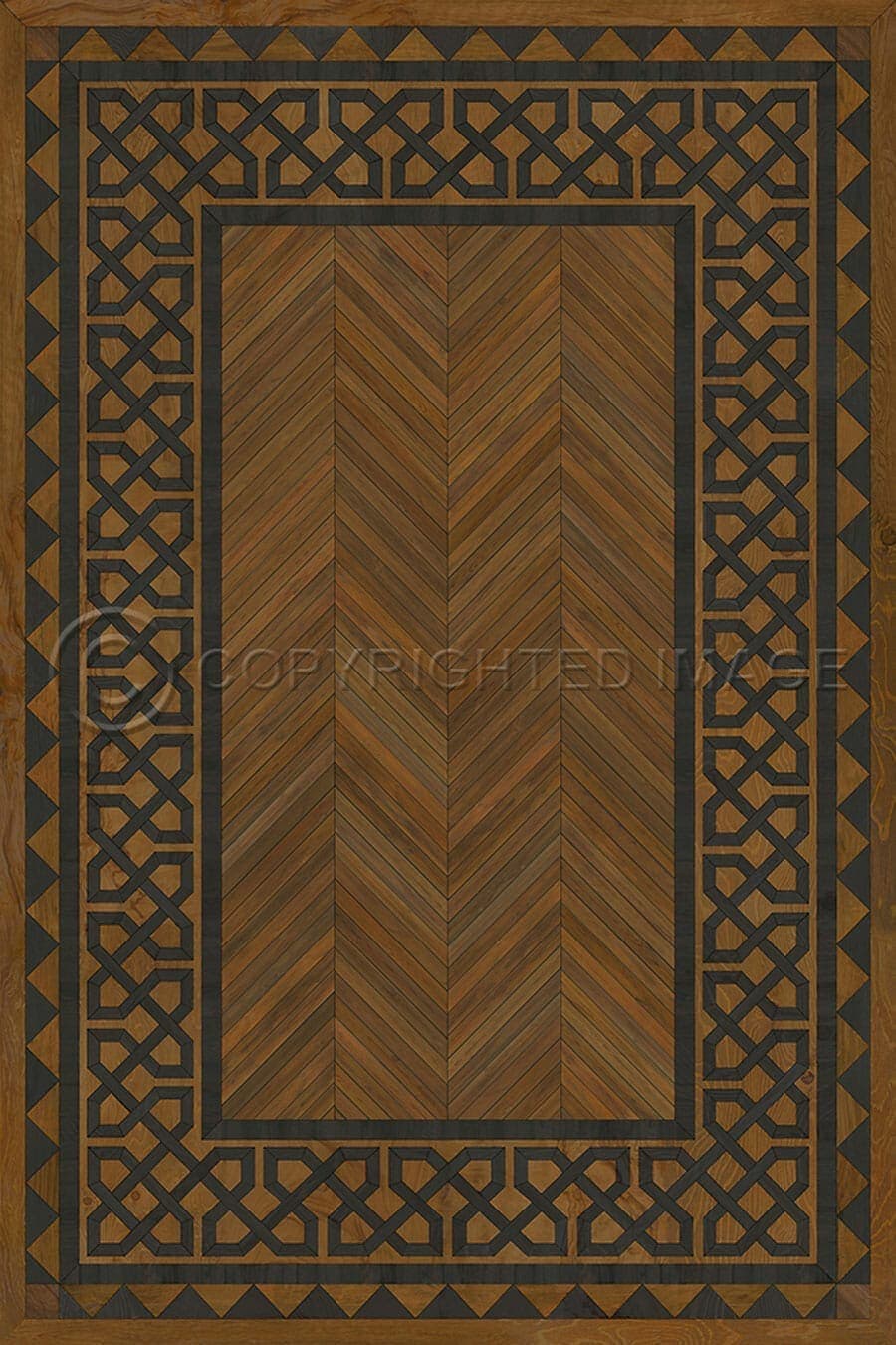 images Spicher Vinyl Floor Cloths, Antiquarian Kings Vinyl Floor Cloth, 20 x 30