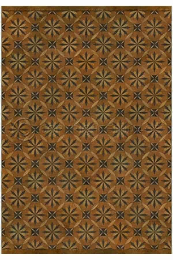 images Aurora Hubbard Vinyl Floor Cloth, 52 x 76