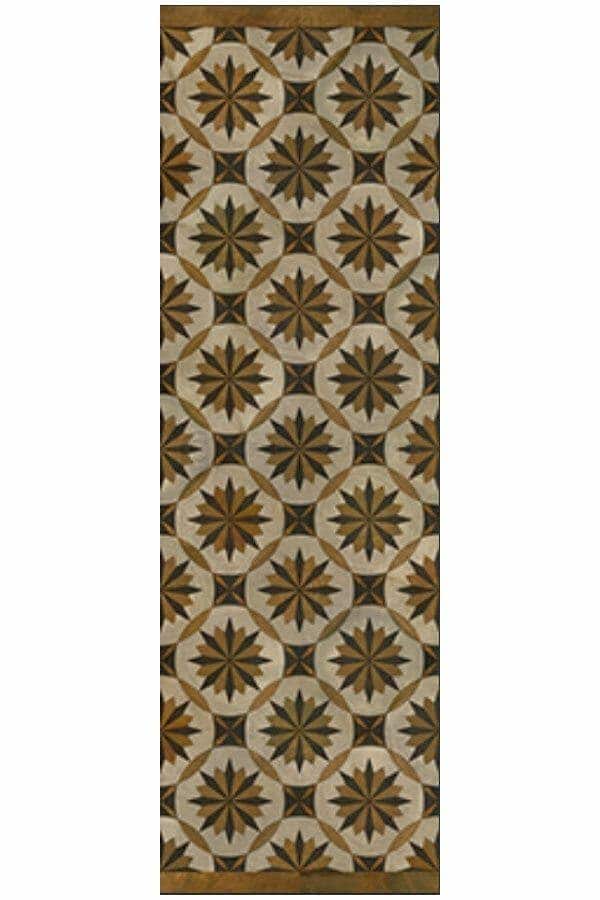 images Aurora Morris Vinyl Floor Cloth, 36 x 115 Runner