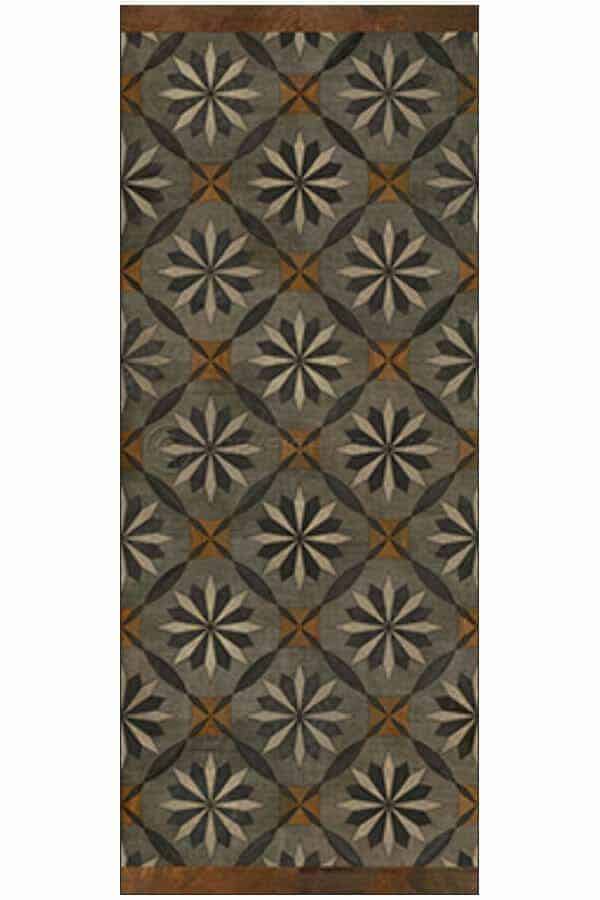images Aurora Warner Vinyl Floor Cloth, 36 x 90 Runner