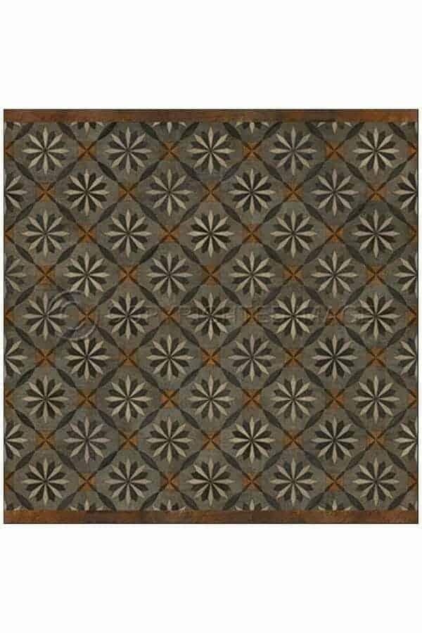 images Aurora Warner Vinyl Floor Cloth, 60 x 60 Square