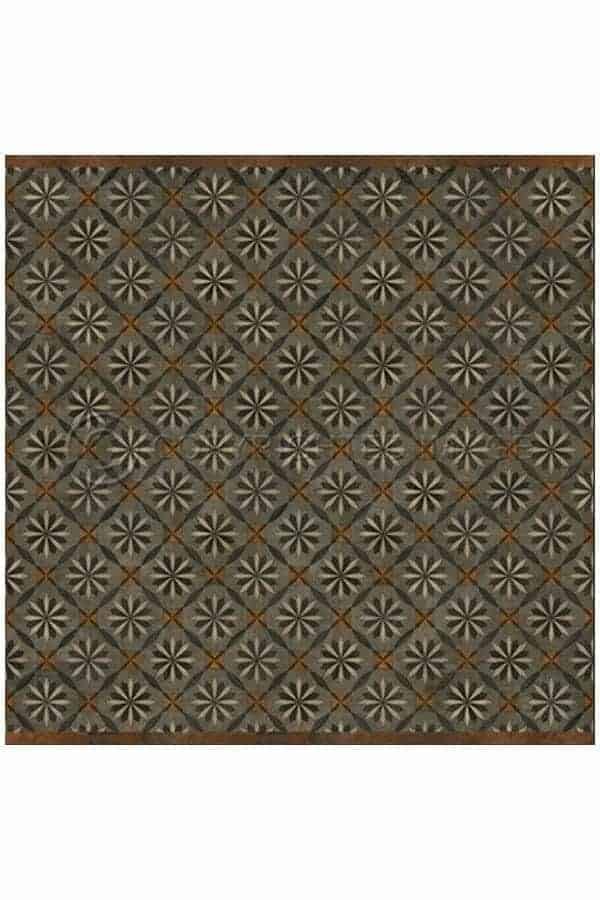 images Aurora Warner Vinyl Floor Cloth, 96 x 96 Square
