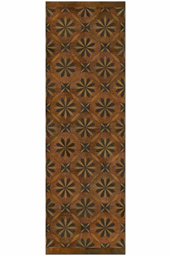 images Aurora Wright Vinyl Floor Cloth, 36 x 115 Runner