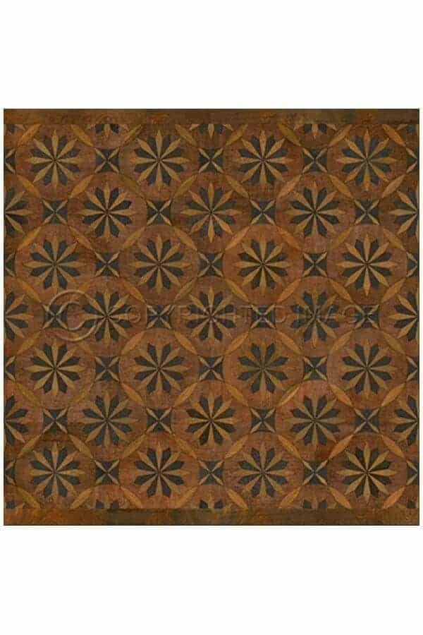 images Aurora Wright Vinyl Floor Cloth, 36 x 36 Square