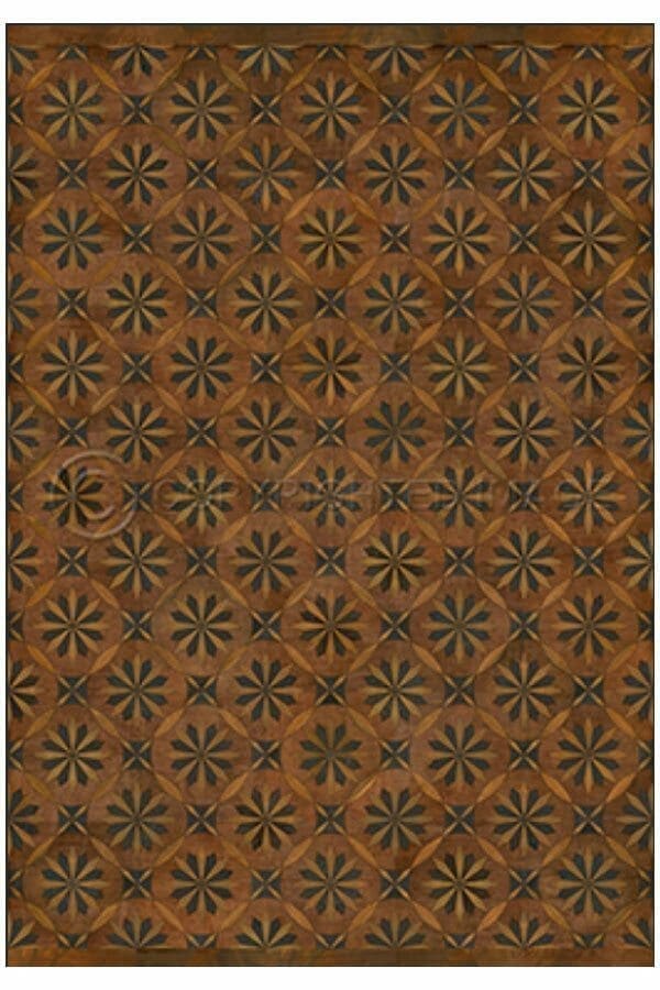images Aurora Wright Vinyl Floor Cloth, 52 x 76