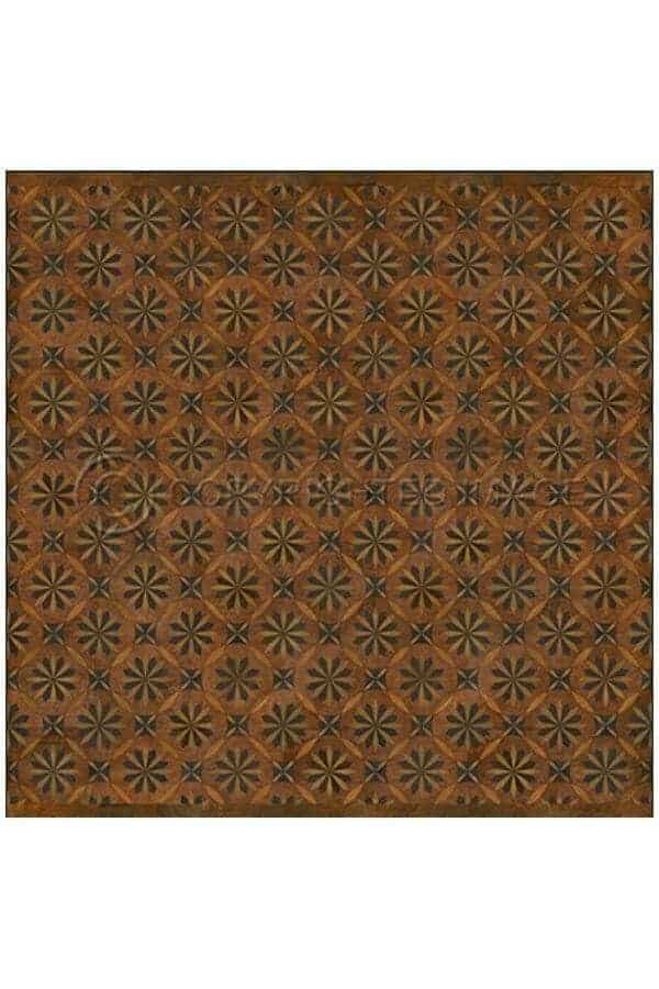 images Aurora Wright Vinyl Floor Cloth, 96 x 96 Square