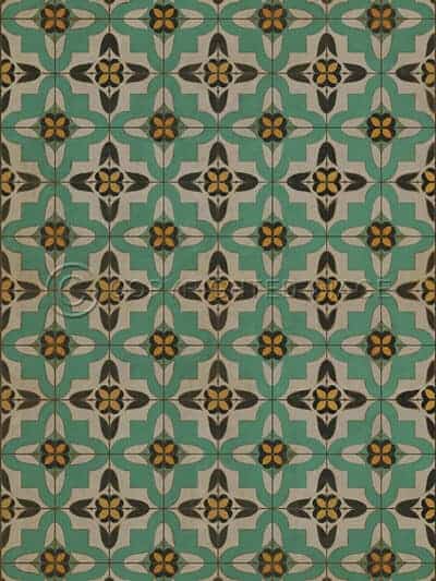 Spicher Vinyl Floor Cloths, Aviatrix Ether Vinyl Floor Cloth, 20 x 30, 38 x 56, 52 x 76, 70 x 102