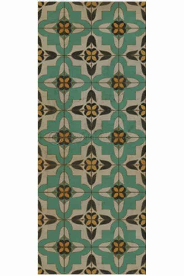 images Spicher Vinyl Floor Cloths,Aviatrix Ether Vinyl Floor Cloth, 36 x 90 Runner