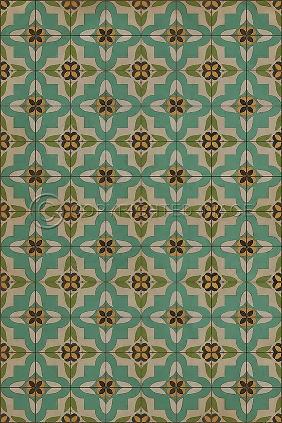 images Aviatrix Moderne II Vinyl Floor Cloth, 20 x 30, 38 x 56, 52 x 76, 70 x 102