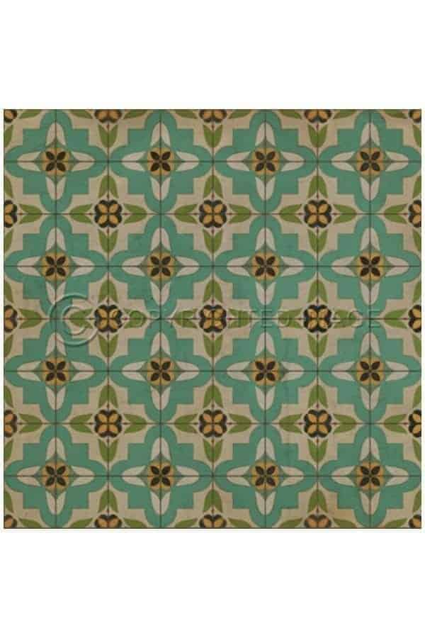 images Aviatrix Moderne II Vinyl Floor Cloth, 36 x 36, 48 x 48 Square