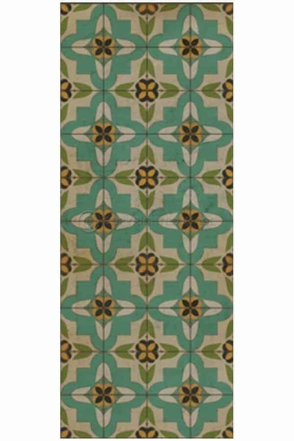 images Aviatrix Moderne II Vinyl Floor Cloth, 36 x 90 Runner