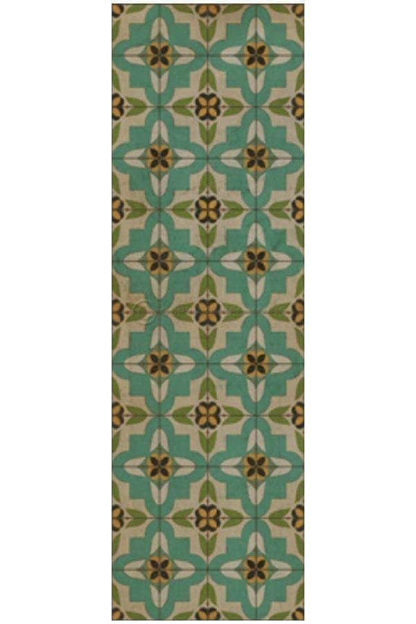 images Aviatrix Moderne II Vinyl Floor Cloth, 36 x 115 Runner