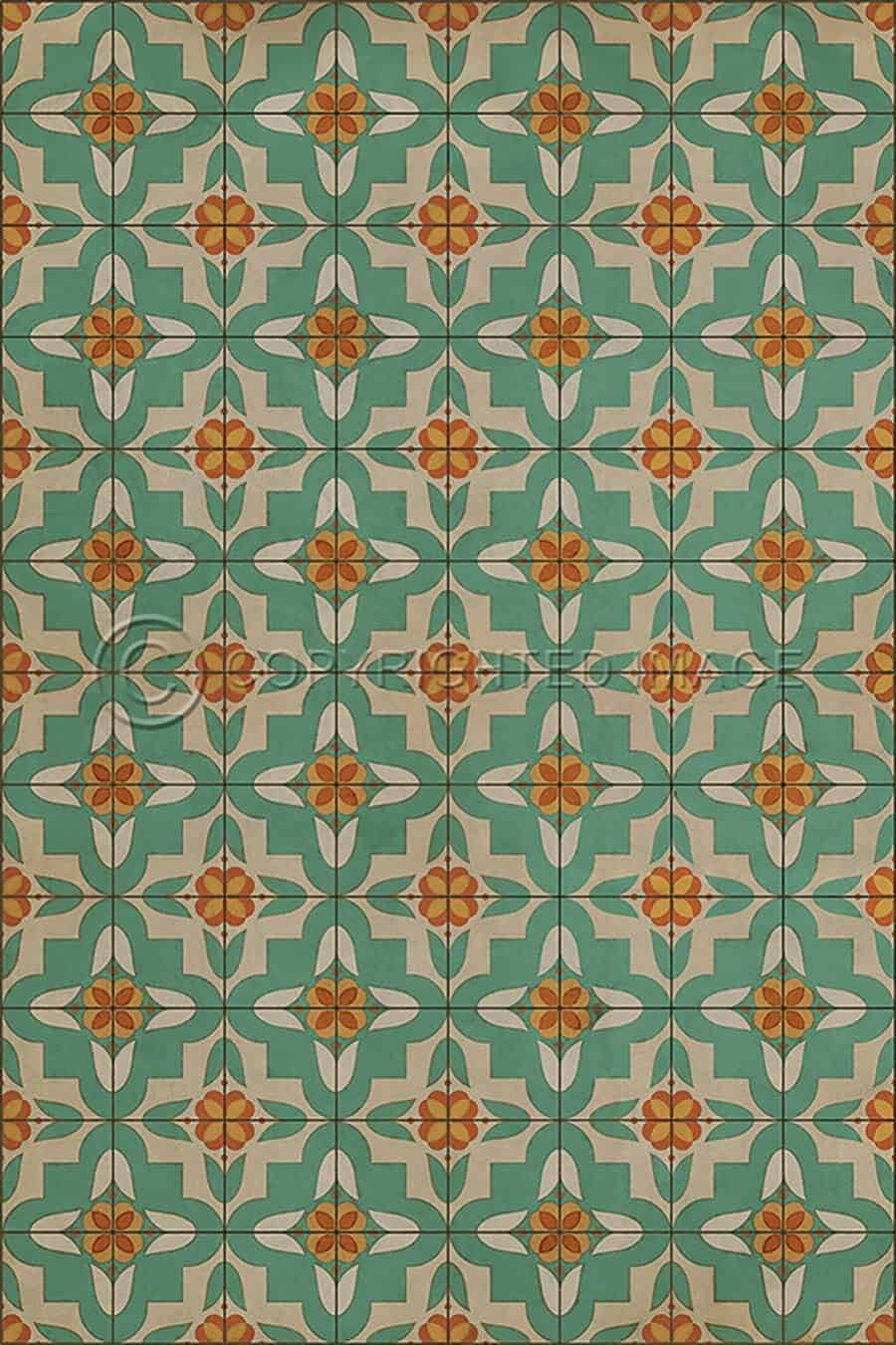 images Aviatrix Moderne Vinyl Floor Cloth, 20 x 30, 38 x 56, 52 x 76, 70 x 102