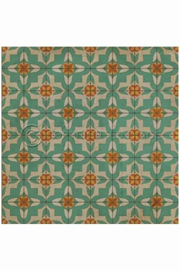 images Aviatrix Moderne Vinyl Floor Cloth, 36 x 36, 48 x 48 Square